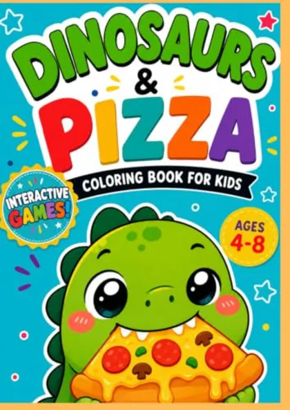 Copertina di Dinosaurs & Pizza