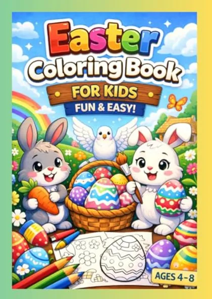 Copertina di Easter Coloring Book