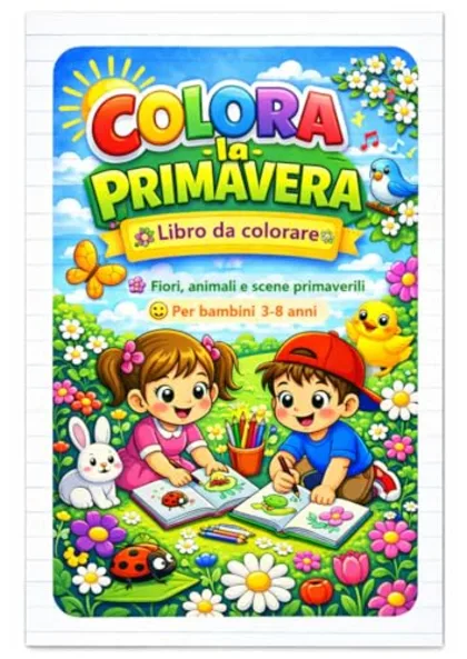 Copertina di Colora la primavera