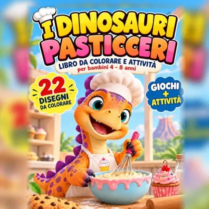 Copertina di I dinosauri pasticceri