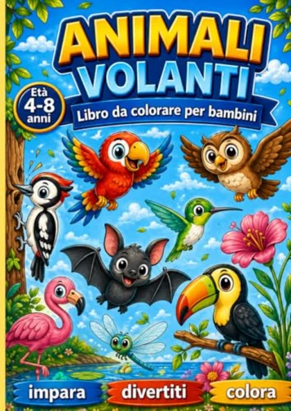 Copertina di Animali volanti