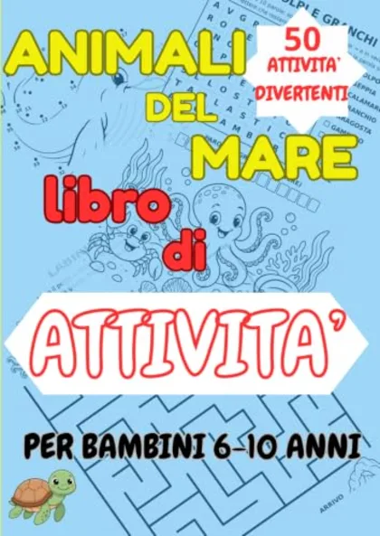 Copertina di Animali del mare