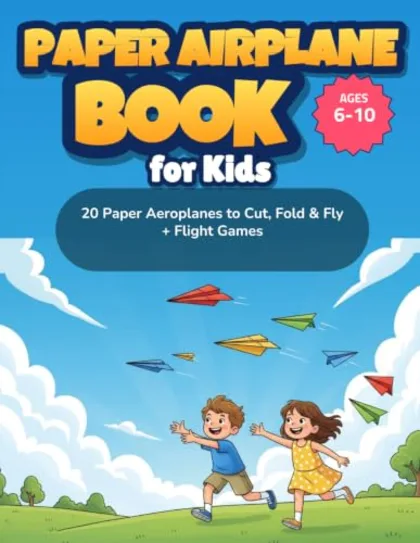 Copertina di Paper Airplane Book